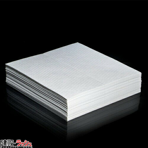 【ピグ pig】油専用マットパッド ヘビーウェイト 76x76cm 50枚 [MAT426]　油吸着マット 液体吸収 油漏..