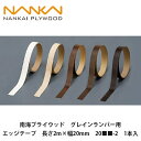 南海プライウッド【グレインランバー用エッジテープ　長さ2m×幅20mm　20■■-2　1本入】NANKAI PLYWOOD