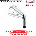 TB7 カスタム アイアン FOURTEEN フォーティーン ゴルフ アイアンセット TB-7 FORGED フォージド 6本セット（ 5～P） N.S.PRO MODUS3 TOUR 105 スチールシャフト 軟鉄鍛造アイアン アスリート アベレージ 【日本正規品】