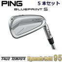 ピン ブループリントエス アイアン PING GOLF BLUE PRINT S IRON 5本セット ダイナミックゴールド95 DG 95 Dynamic Gold 95 右用 左用 ライト レフト レフティー 日本仕様 ブループリントS ブレードアイアン キャビティアイアン 軟鉄アイアン