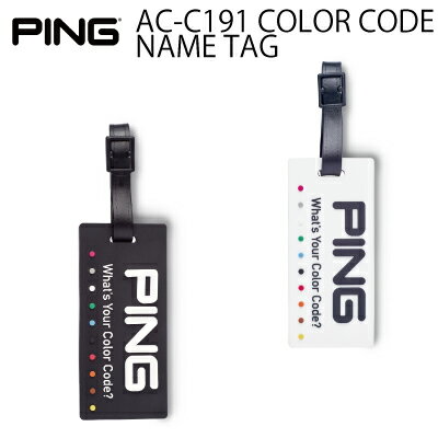 PING ピンゴルフAC-C191 COLOR CODE NAME TAGネームタグゆうパケット