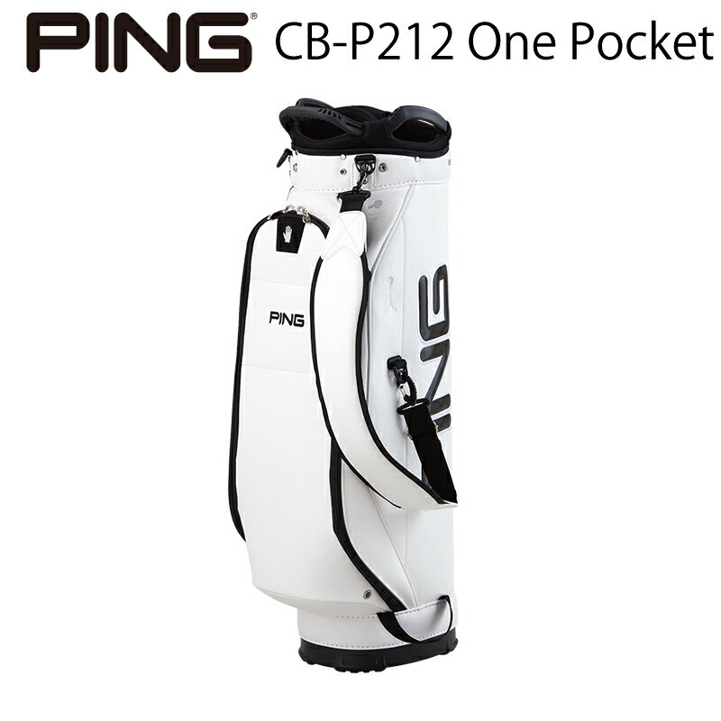 PING ピンゴルフCB-P212 One Pocketワンポケット メンズ キャディバッグ キャディバック カートバッグ カートバック 【日本正規品】