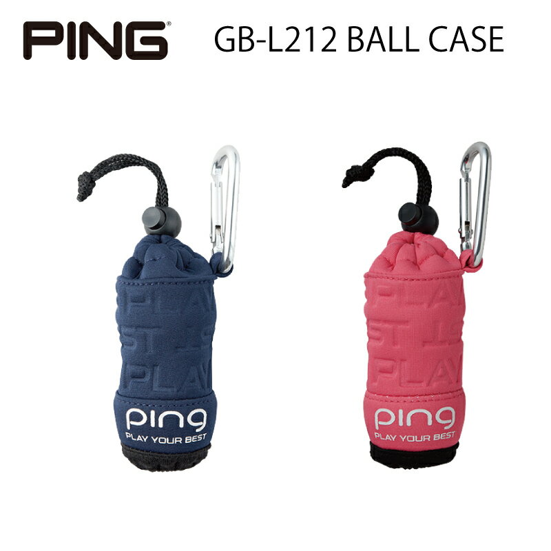 PING ピンゴルフGB-L212 BALL CASEゴルフボールケース【日本正規品】