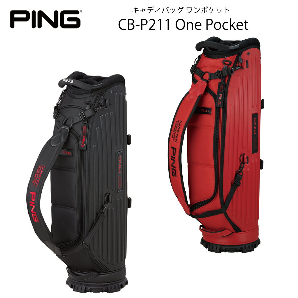 PING ピンゴルフCB-P211 One Pocket ワンポケット メンズ キャディバッグ キャディバック カートバッグ カートバック 【日本正規品】