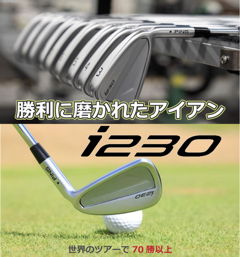 ピン i230 アイアン PING i230 iron 6本セット NS PRO MODUS3 TOUR 120 モーダス 120 スチール PING GOLF I230 IRON 日本仕様 左用 右用・レフト ライト・レフティー ツアー 120 モーダス120 アイ230アイアン I230アイアン I210後継モデル Iシリーズ