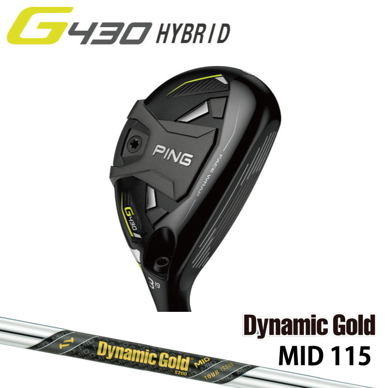 s St PING GOLF G430 nCubh [eBeB HB Dynamic Gold MID 115 _Ci~bNS[h~bh 115 X`[ W[430 s St StNu Golf Hybrid Utility{dl Ep p teB[ wbhJo[ E 