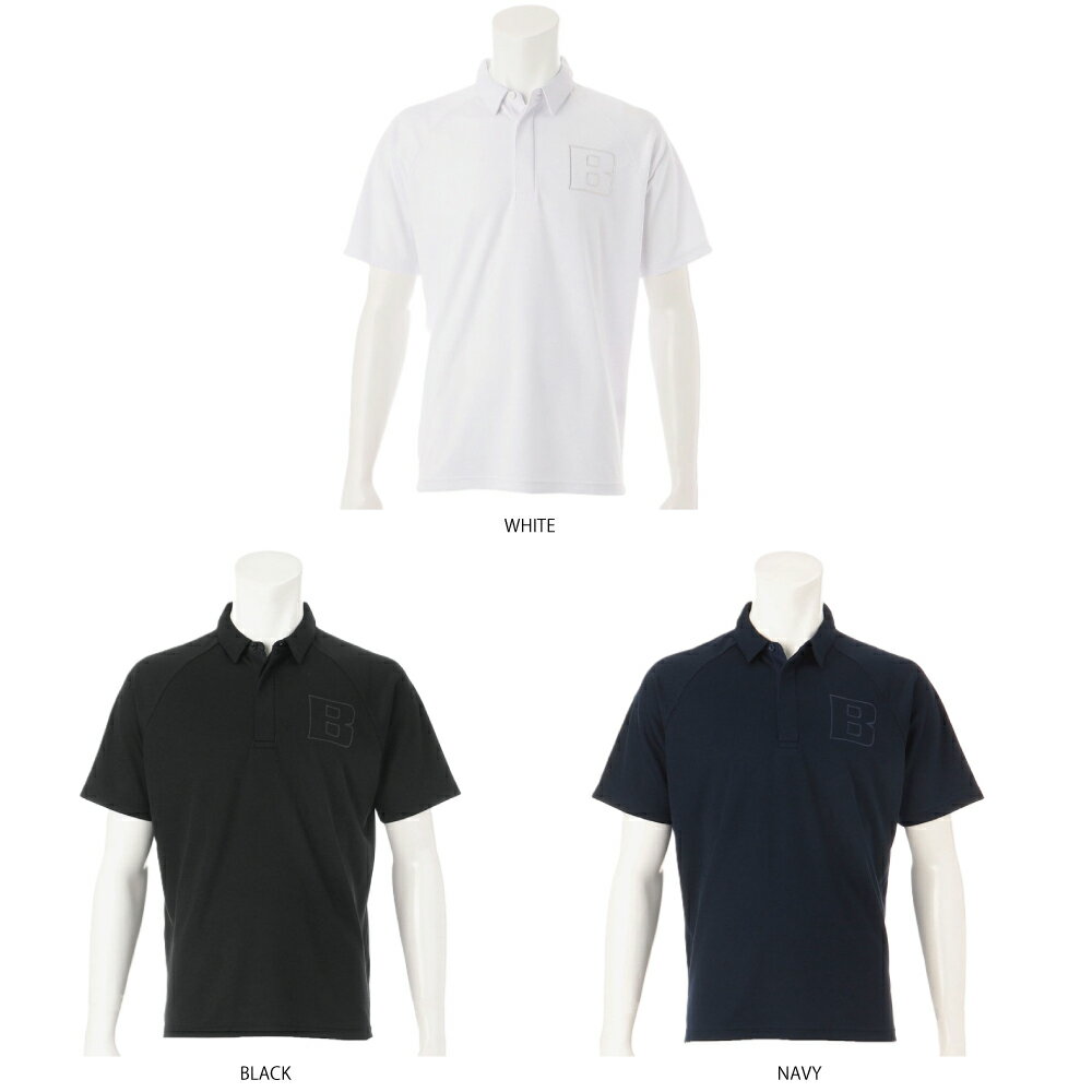 クリアランスセール！ 30％OFF　BRIEFING GOLF ブリーフィング ゴルフ MENS BIG BEAT SHIRT RELAXED FITBRG241M37 メンズ ポロシャツ 半袖シャツ ゴルフウェア 【日本正規品】