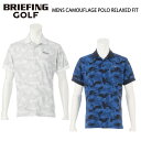 BRIEFING GOLF u[tBO St MENS CAMOUFLAGE POLO RELAXED FITBRG241M66 Y |Vc Jt[W  Vc StEFA y{Kiz