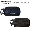 BRIEFING ブリーフィングTURF DOUBLE ZIP POUCH 1000DBRG231G44トートバッグ トートバック カートバッグ ゴルフ 【日本正規品】