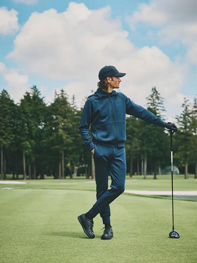 BRIEFING GOLF ブリーフィング ゴルフ MEN’S 3D LOGO PARKA BRG253M25 メンズ パーカー ジャージ素材 ゴルフウェア トップス 【日本正規品】