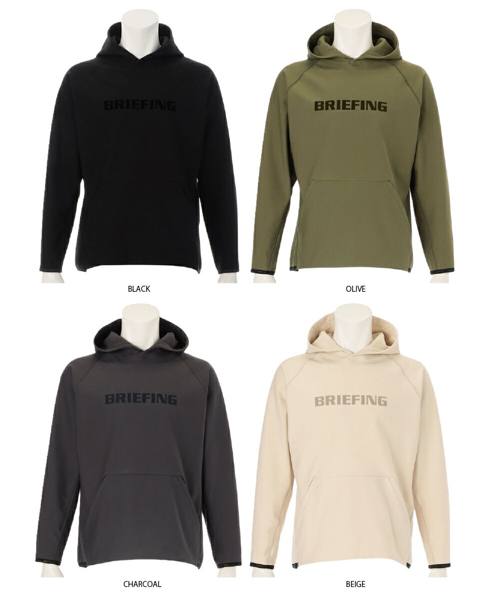 BRIEFING GOLF ブリーフィング ゴルフ MEN’S LOGO HOODIE BRG253M47 メンズ トップス パーカー フーディー 【日本正規品】