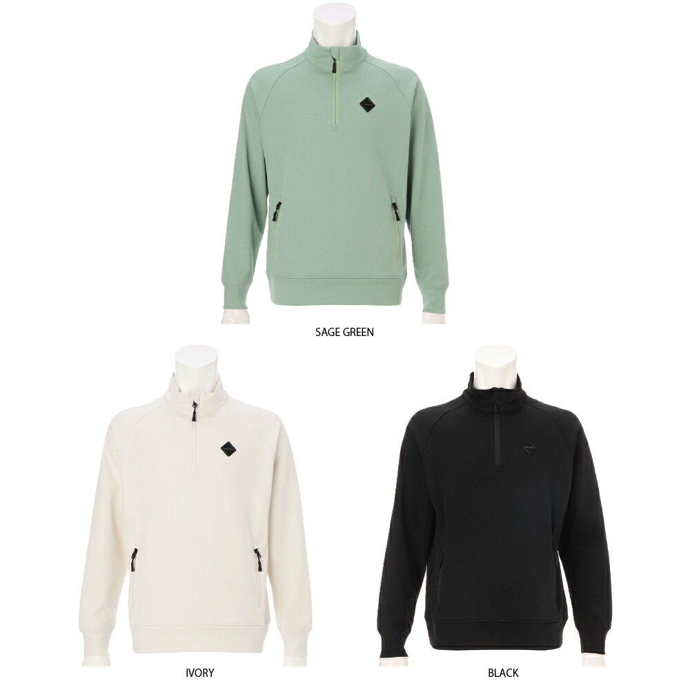 BRIEFING GOLF ブリーフィング ゴルフ MEN’S BACK PILE HALFZIP TOP BRG261M37 メンズ プルオーバー ゴルフウェア トップス 【日本正規品】
