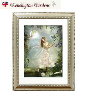 シャーロットバード 【ムーンライトパレード】フォトグラフ 額入り フレーム 天使 妖精 絵画 ギフト【アウトレット 難あり】アンティーク調 インテリア ファンタ...