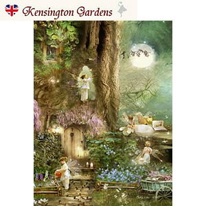 ムーンライズ(月の出) グリーティング カード シャーロットバード 天使雑貨 妖精雑貨 絵画 フェアリー エンジェル フォトグラフ アート Charlotte ...