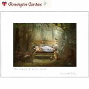 冬の森の伝説妖精 天使 絵画 インテリア 妖精写真家シャーロットバード フォトグラフ アート ファンタジー アート 妖精からの賜り物 フェアリー エンジェル 天使 フォトアート ギフト 女性 誕生日プレゼント ヴィクトリアン イギリス 英国雑貨 Charlotte Bird