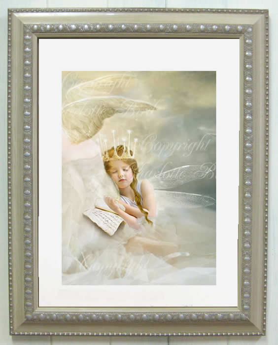 天使 妖精 絵画 ビラビド（かけがえのない（クローズアップ） シャーロット バード フォトグラフ 額 入り インテリア 妖精 の 写真家 【 送料無料 】 フェアリー エンジェル アート ヴィクトリア Charlotte Bird イギリス 英国