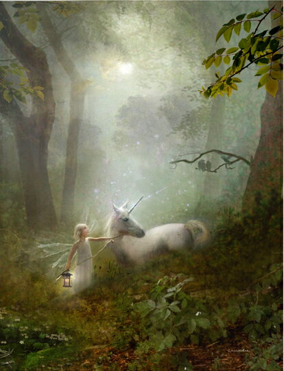 ジャーニー ホーム (おうちにかえろう)ポストカード ハガキ はがき 天使 妖精 絵画 メッセージ カード フェアリー エンジェル フォトグラフ アート Cha...