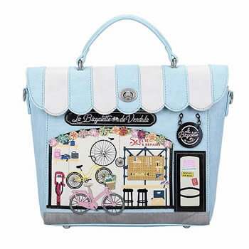 Bicyclette ラ ビーシークレットベンデューラロンドン エンジェル 英国雑貨 送料無料 Vendula バックパック英国スタイル バラと天使ケンジントンガーデンズ La イギリス 女性用デザイナーズバッグ La London