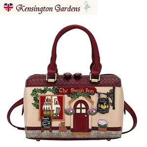 ★お陰様で完売★ザ・スワンインパブ ベンデューラ ロンドン スピーディーボーラー ハンドバッグ　3wayバッグ ハンドバッグ ショルダーバッグ レディースブランド 女性用 おしゃれバッグ レディース人気 斜めがけ イギリススタイル 英国雑貨 イギリス ファッションのサムネイル