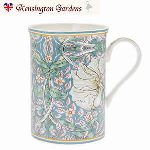 【アウトレット商品】英国 テキスタイルデザイナー ウィリアムモリス マグカップ ピンパーネル パステルwilliam morris 食器 おしゃれ 英国雑貨 アフタヌーンティー ギフト 父の日配送方法：レターパックプラス