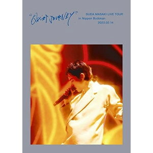 菅田将暉 LIVE TOUR ”クワイエットジャーニー” in 日本武道館 2023.02.14菅田将暉スダマサキ すだまさき　発売日 : 2023年5月17日　種別 : DVD　JAN : 4547366611700　商品番号 : ESBL-2634【収録内容】DVD:11.クワイエットジャーニー2.ゆだねたギター3.ソフトビニールフィギア4.八月のエイリアン5.愛と右脳6.りびんぐでっど7.キスだけで8.虹9.ラストシーン10.つもる話11.ギターウサギ12.まちがいさがし13.-Interlude-14.見たこともない景色15.惑う糸16.TONE BENDER LOVE17.さよならエレジー18.いいんだよ、きっと19.美しい生き物20.クワイエットジャーニー21.日曜日よりの使者22.サントラ23.ゆらゆら