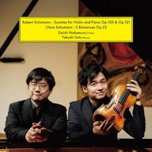 CD / 中村太地・佐藤卓史 / ロベルト・シューマン:ヴァイオリンとピアノのためのソナタ第1番・第2番 クララ・シューマン:3つのロマンス (解説付) / VICC-60967