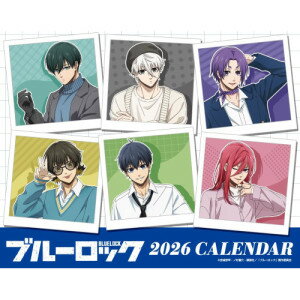 【送料込み】【取寄商品】 2026年カレンダー卓上 ブルーロック26CL-0037[11/8発売]