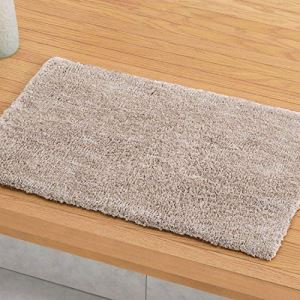 玄関マット 屋内 ベージュ 約55×85cm 「リオ」 贅沢シャギーマット 滑りにくい加工 ホットカーペット・床暖房対応 (ベージュ) (メーカー取り寄せ) (北海道・沖縄送料別)のサムネイル