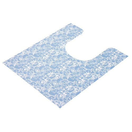 【送料無料】 お手軽清潔トイレマット5枚入 (フラワー柄)株式会社メイダイ