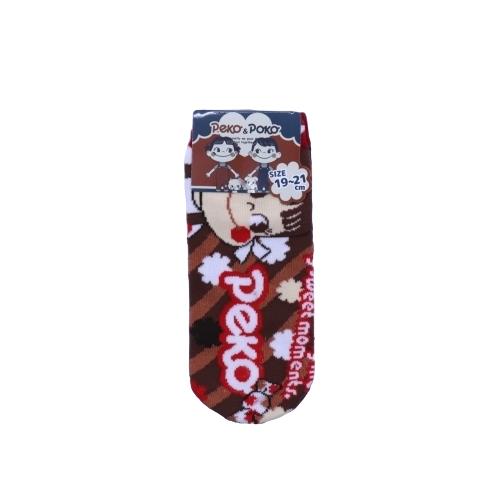 【送料無料】 版権 ジュニアソックス (ペコちゃん)(ブラウン)(19-21cm)みっとめるへん社 【送料無料】 版権 ジュニアソックス (ペコちゃん)(ブラウン)(19-21cm)みっとめるへん社
