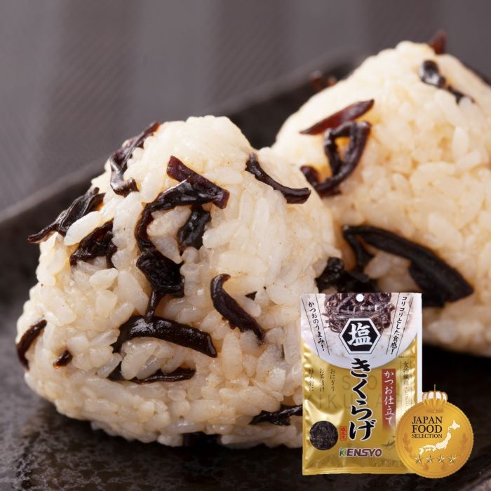 【公式】【1000円ポッキリ】 塩きくらげ かつお仕立て 38g 3袋セット きくらげ 佃煮 即食 時短レシピ 美味しい お弁当 パスタ おにぎり チャーハン 送料無料 炊き込みごはん 健翔 食物繊維 ビタミンD ダイエット きのこ 簡単料理 おかず お取り寄せ 新米