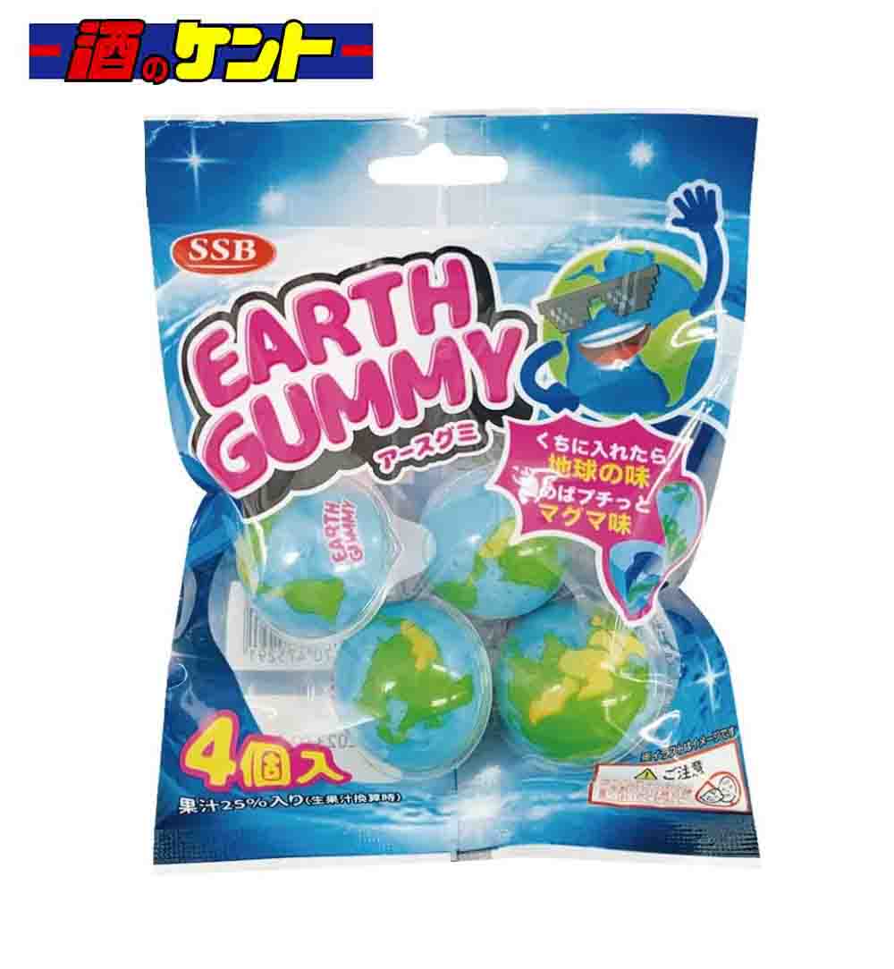 SSB　アースグミ　4個入り　72g　地球グミのサムネイル