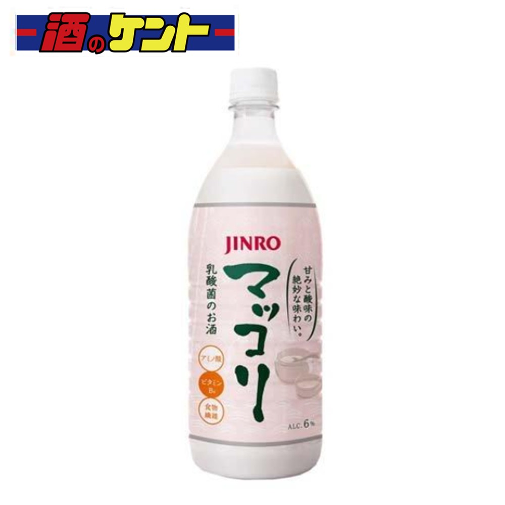 眞露 JINRO マッコリ 1000ml 1L 1ケース 15本 ペット