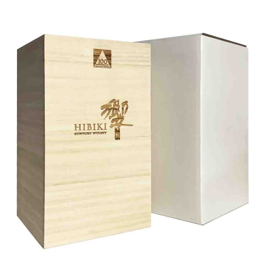 サントリー 響 100周年 アニバーサリーブレンド ウイスキー 43度 700ml 瓶 木箱付き