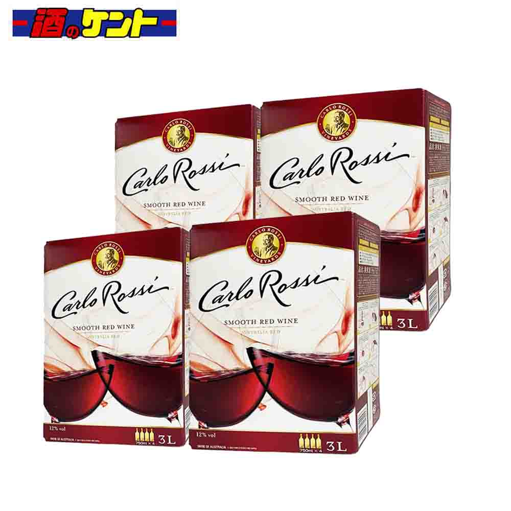 カルロ ロッシ カリフォルニア レッド 3L 12度　バックインボックス 