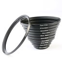 K&F Concept ステップアップリング 26mm-30mm 30mm-37mm 37mm-43mm 43mm-52mm 52mm-55mm 55mm-58mm 58mm-62mm 62mm-67mm 67mm-72mm 72mm-77mm 77mm-82mm アダプターリング フィルター径変換アダプター