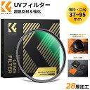 Max10%OFF配布中!!37-95mm 超低反射&強化 UVフィルター レンズフィルター 超低反射0.1% 強化ガラス 9H高硬度 撥水防汚 キズ防止 高透過率 両面28層コーティング レンズ保護フィルター レンズ保護用 (Nano-Xcel)