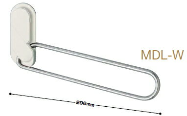 ホスクリーン　川口技研　ホスクリーン室内用物干し　額縁用　MDL型（ロングアーム・左右一組）　MDL-W（ホワイト）…