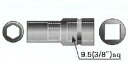 エヌパット QCアンカー締付用専用ソケット(差込角9.5mm) SK-30(二面幅13mm用)