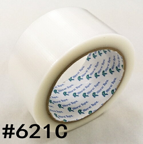 養生テープ　リンレイ　NO.621C（クリアー）　50mm幅×25m【30巻入】【※2ケースごとに送料800円かかりま..