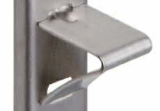 SC　ステンレス棚柱用クリップ（ゴムなし）　SUS430【1箱/300個入】