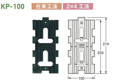 JOTO（城東テクノ）　キソパッキン　100mm×214mm×20mm　KP-100【1個バラ】