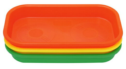 パオック　PC製マグネットトレー角　オレンジ　MTP-24（OR）