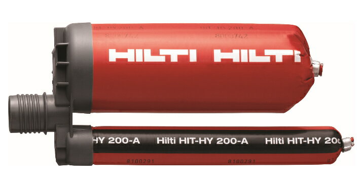 HILTI（ヒルティ）　接着系注入方式アンカー　HIT-HY200-A（330ml）【1本】（HIT-HY 200-A 330/2/EE）