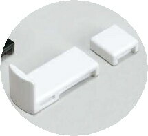 スガツネ ランプ 棚ズレ防止棚受 AP-FA20-WT 120-024-539【1セット】