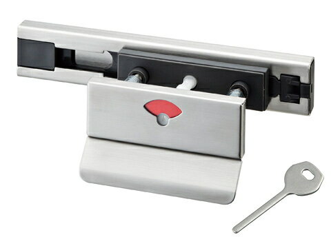 シブタニ　表示付スライドラッチ（引手・非常開錠機能付）　LB-412　※代引き不可