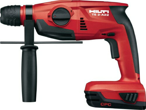 HILTI（ヒルティ） 21.6V充電式ロータリーハンマードリル（SDSプラス） TE2-A22 P2/4.0Ahコンボ【4.0Ahバッテリー×2個 充電器 ケース付】