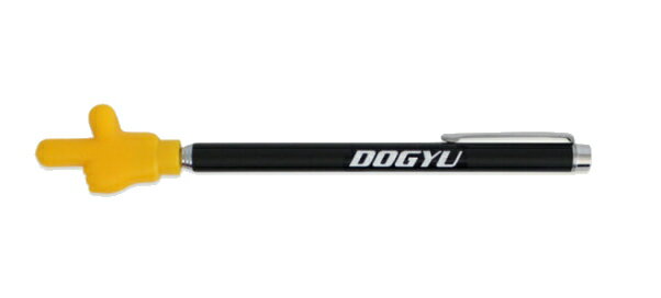 DOGYU　土牛（ドギュウ）　ゆび指示棒ペン（約160mm〜660mm）　イエロー　02947
