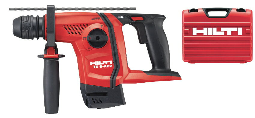 HILTI（ヒルティ） 21.6V充電式ロータリーハンマードリル（SDSプラス） TE6-A22（本体のみ ケース）【バッテリー 充電器は別売】