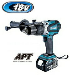 マキタ電動工具　18V充電式振動ドライバードリル【APT】 HP458DRGX【BL1860B×2個・充電器DC18RF・ケー..